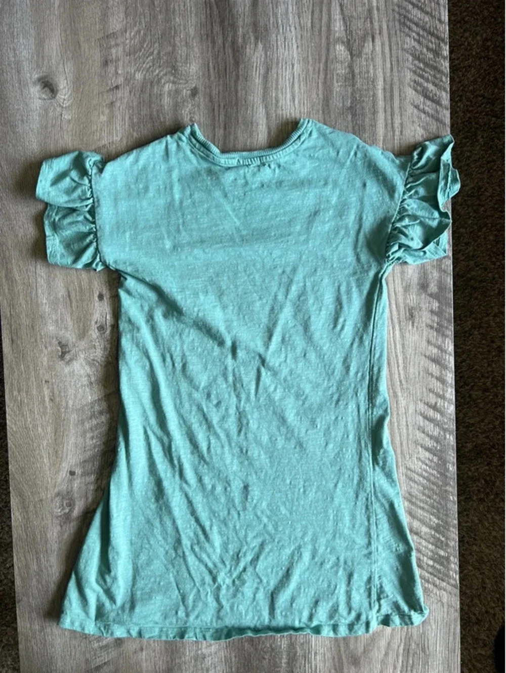 Girls Sage Green Dress - Sz Sm